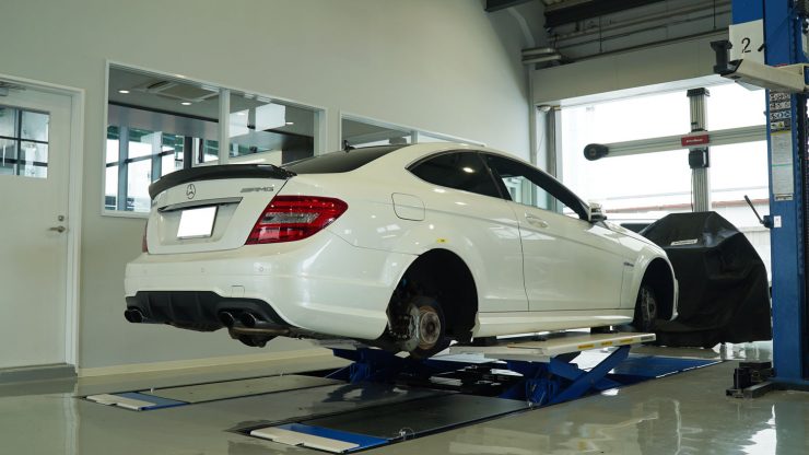 AMG C63 W204 C63クーペ 車高調整 KW ローダウン