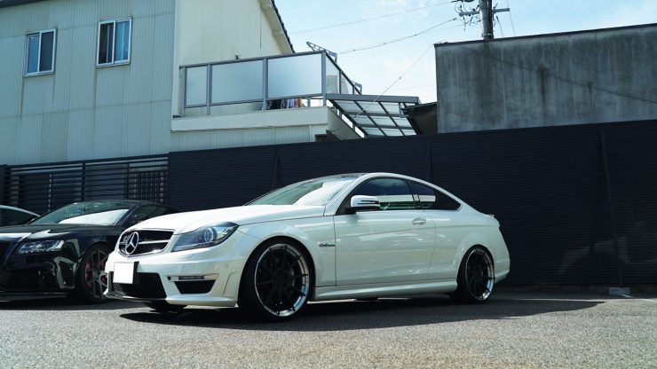 AMG C63 204 ローダウン ボカデザイン KW車高調