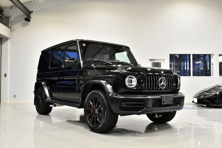 AMG G63 W463A ブラックアウト ホイールペイント スモークペイント テールスモーク