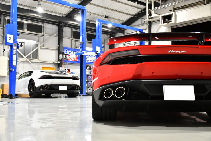 ランボルギーニ ウラカン アヴェンタドール SV SVJ ローダウン マフラー