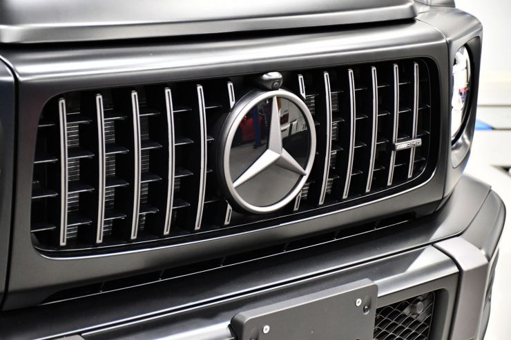 AMG G63 W463A ブラックアウト ラッピング ホイールペイント