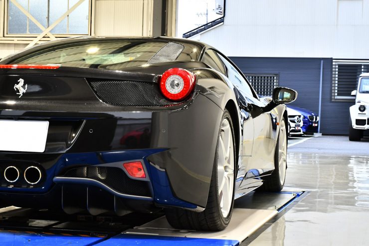 フェラーリ 488 812 F12 458 ローダウン マフラー アメ鍛 HRE ADV.1 1221 アナーキー