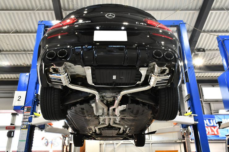 AMG C63 C43 マフラー KW ダウンサス ホイール マフラー カプリスト