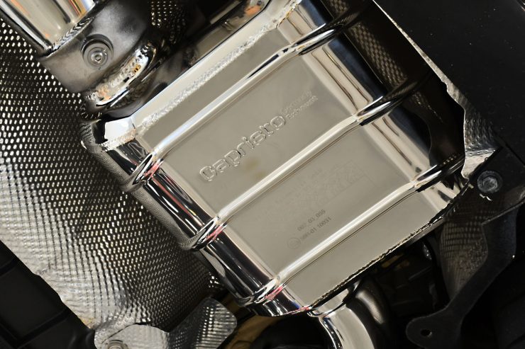 AMG 205 Cクラス C63 C43 マフラー ローダウン ブラックアウト ラッピング