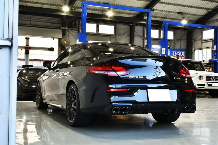 AMG Cクラス 205 C43 C63 マフラー カプリスト 車検対応 ローダウン