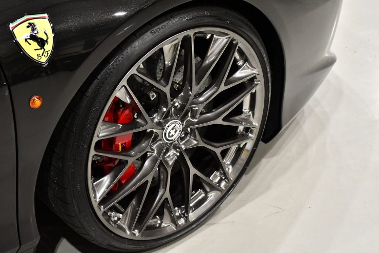 フェラーリ　HRE　アメ鍛　ホイール　アナーキー　ADV.1　ローダウン　車高調整