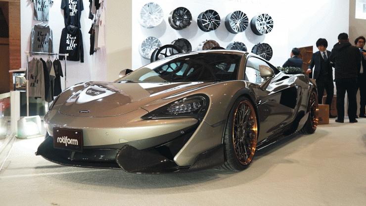 マクラーレン 540C ロティフォーム ローダウン 東京オートサロン 1016インダストリーズ