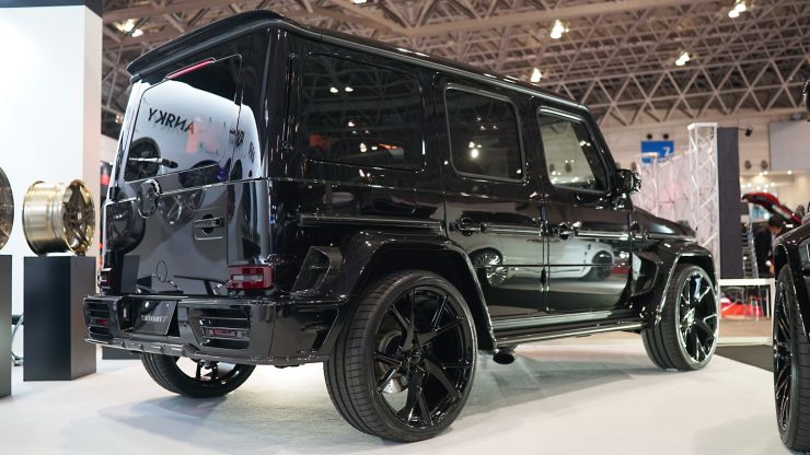 東京オートサロン AMG G63 Gクラス 新型G G350d ローダウン マンソリー
