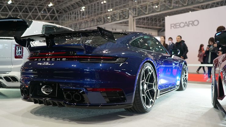 東京オートサロン ポルシェ テックアート 992 カレラ ローダウン