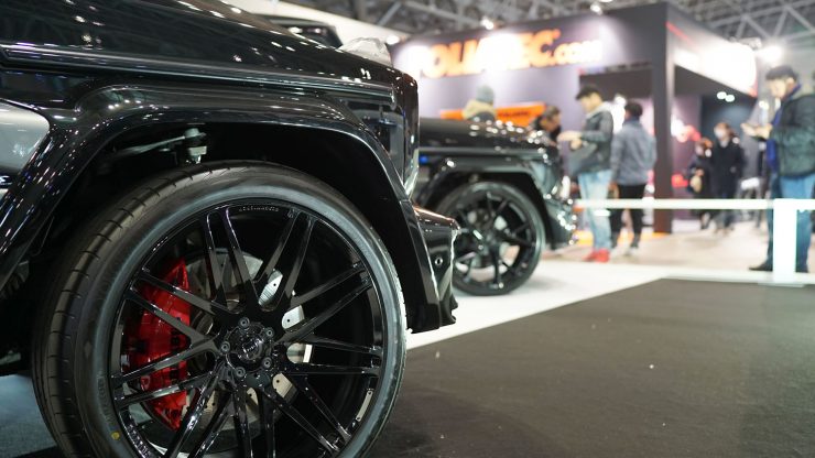 ブラバス W463A AMG G63 Gクラス ブラックアウト ゲレンデ ローダウン