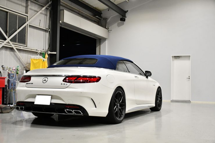 AMG　S63カブリオレ　S63　S63クーペ　ローダウン　エアサス　TVキャンセラー　
