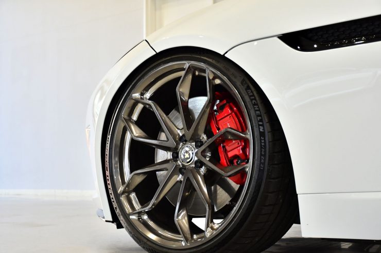 HRE　ジャガー　Fタイプ　21インチ　ローダウン　カスタム　KW　車高調　名古屋