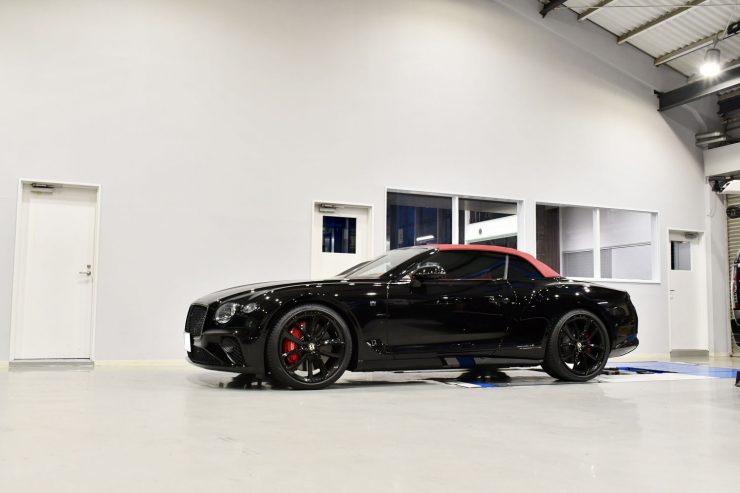 ベントレー　コンチネンタルGT　マンソリー　ブラックアウト　ローダウン　ロワリング
