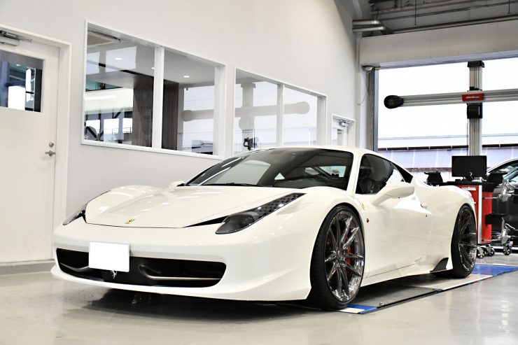 フェラーリ 458 ローダウン マフラー カスタム 488 F12 812 ルッソ 名古屋