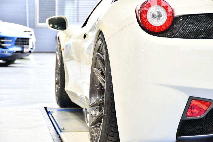 フェラーリ 458 ローダウン ダウンサス ノヴィテック カスタム ボンド名古屋