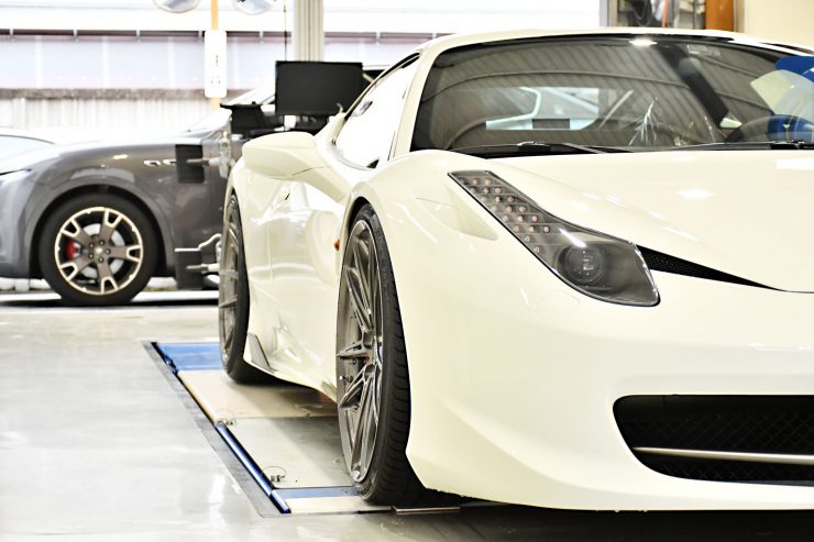 フェラーリ 458 ローダウン カスタム 812 F12 マフラー パワークラフト