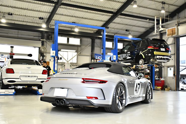 ポルシェ　991.2　スピードスター　カスタム　名古屋　ローダウン　アメ鍛　GT3　GT3RS