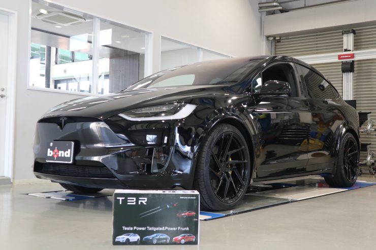テスラ　TESLA　名古屋　カスタム　電動フランクキット