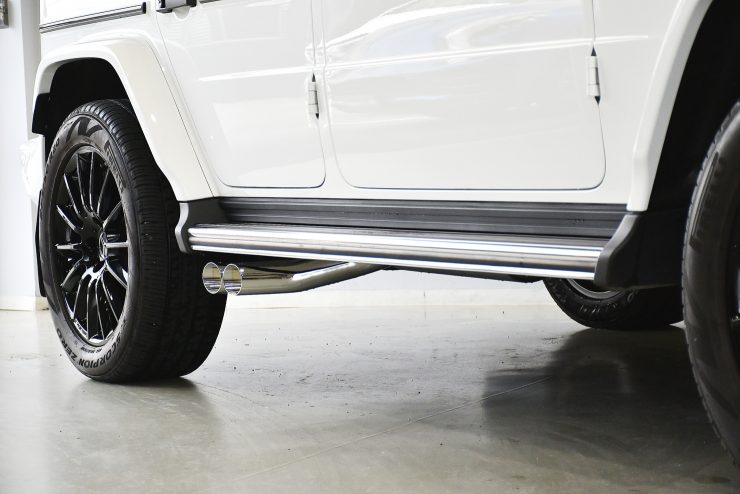 Gクラス　BRABUS　マフラー取付　名古屋