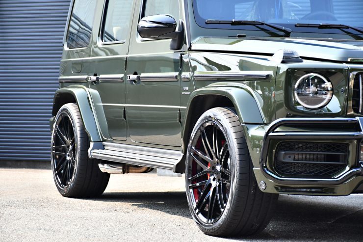 AMG G63 W463A Gクラス G350d ゲレンデ 名古屋 ブラバス 23インチ ホイール カスタム