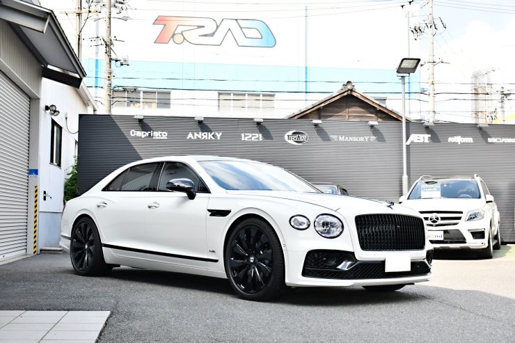ベントレー 新型フライングスパー ローダウン ブラックアウト ロワリング カスタム 名古屋