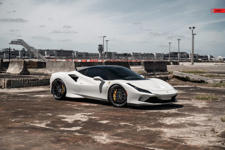 フェラーリ　F8　アメ鍛　ホイール　アナーキー　HRE　カスタム　名古屋