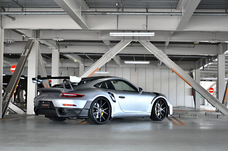 ポルシェ　991.2　GT2RS　カスタム　ローダウン　マフラー　ハイパーフォージド　アメ鍛　HRE　カスタム　名古屋