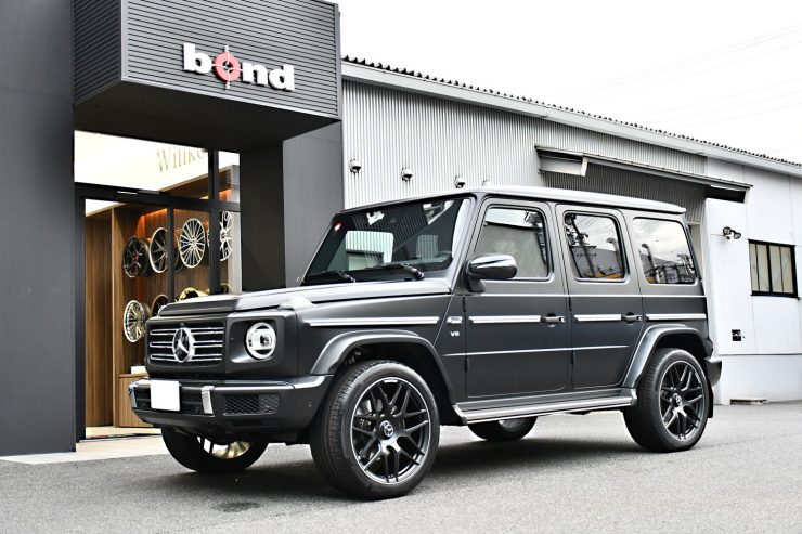 ベンツ　Gクラス　ゲレンデ　G550　マットブラック　G63エディション1　22インチ　カスタム　名古屋