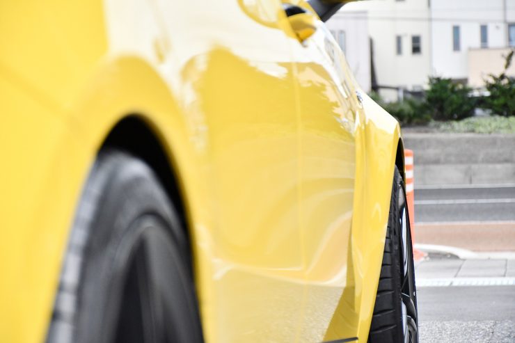 名古屋　MERCEDES BENZ　スペーサー取付