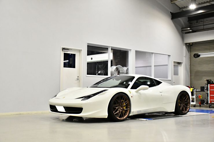 フェラーリ 458 アナーキー ローダウン アメ鍛 カスタム 488 F12 名古屋
