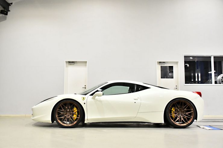 フェラーリ 458 ダウンサス H&R カスタム アメ鍛 ADV.1 アナーキー HRE 名古屋