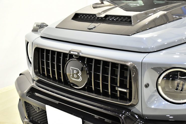 ベンツ AMG Gクラス ゲレンデ G63 W463A ブラバス ブラックアウト シボ取りペイント ローダウン カスタム 名古屋