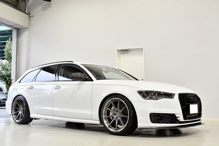 名古屋　AUDI A6　ローダウン　カスタム