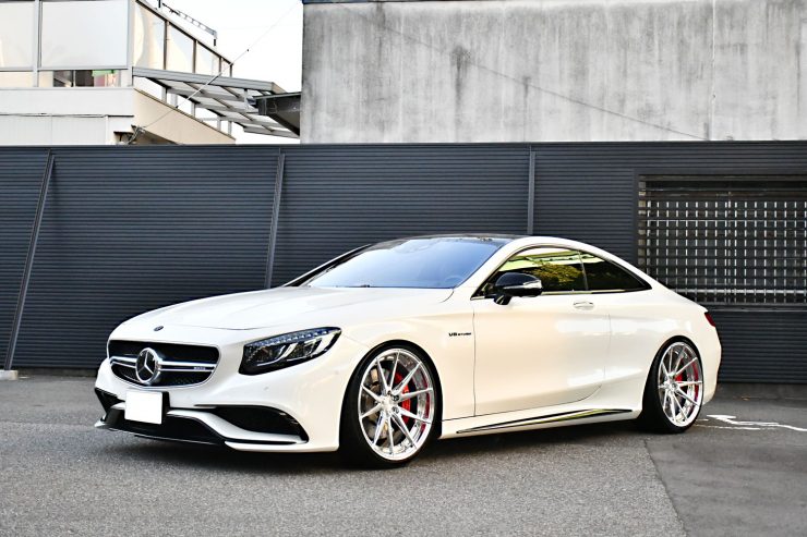 AMG　S63　S63クーペ　ADV.1　ローダウン　ブラックアウト　カスタム　名古屋