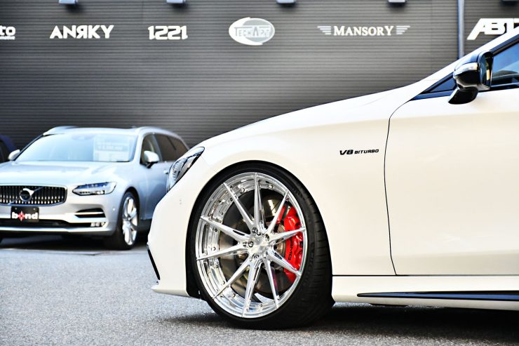 ベンツ　AMG　Sクラス　S63クーペ　ローダウン　ブラックアウト　カスタム　名古屋