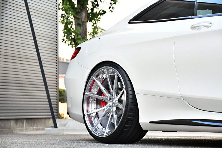 ベンツ　AMG　Sクーペ　S63クーペ　ADV.1　アメ鍛　ローダウン　カスタム　名古屋