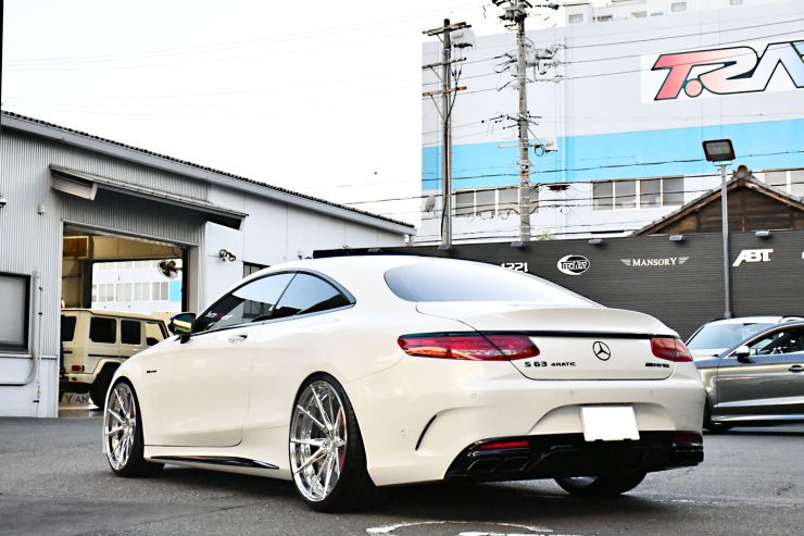 ベンツ　AMG　S63　S63クーペ　ロワリングキット　ローダウン　カスタム　名古屋　ADV.1　HRE　アナーキー