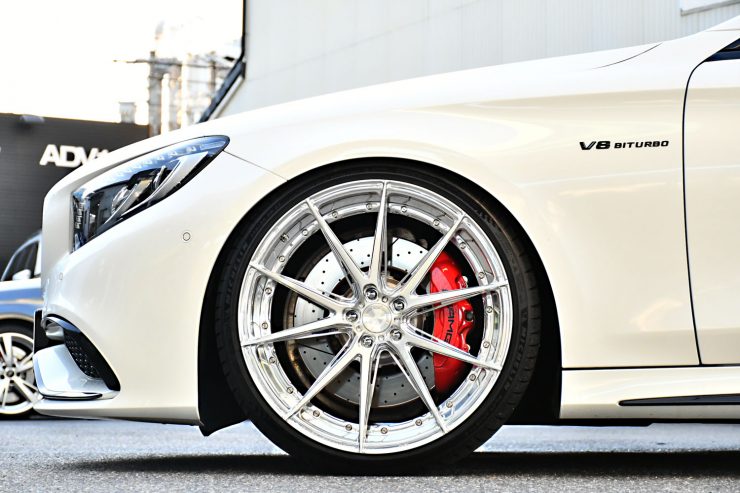 AMG　Sクーペ　S63クーペ　217　ADV.1　アメ鍛　HRE　カスタム　名古屋