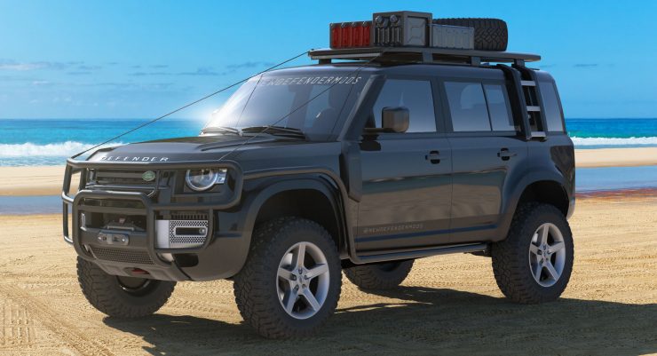 ランドローバー　レンジローバー　ディフェンダー　新型ディフェンダー　カスタム　4駆　キャンプ　名古屋　