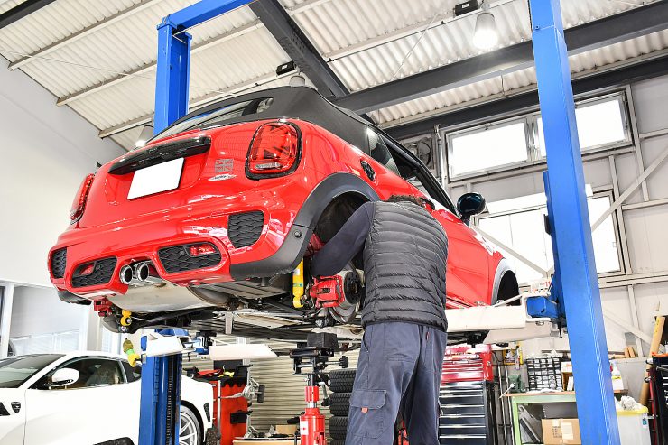 名古屋　MINI　F54　カスタム　ローダウン