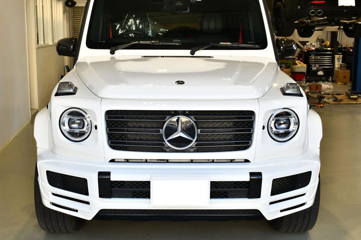 ベンツ　Gクラス　G350d　ブラバス　フロントスポイラー　カスタム　名古屋　W463A