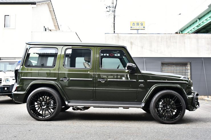 ベンツ　AMG　Gクラス　G63　G350d　ブラックアウト　クリアガラス　カスタム　愛知　名古屋　東海