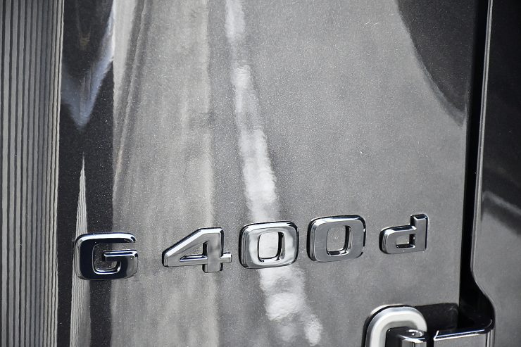 名古屋　ベンツ　カスタム　Ｇクラス W463A G400d ﾌﾞﾗｯｸエンブレム