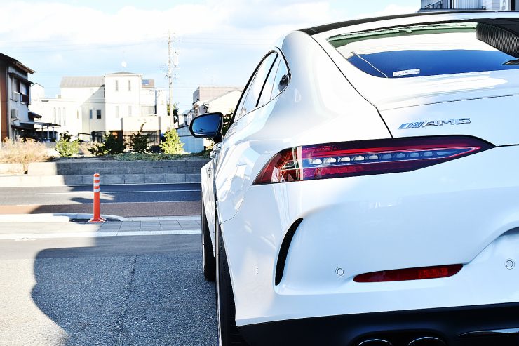 名古屋　ベンツ　カスタム　AMG GT53　ローダウン　スペーサー