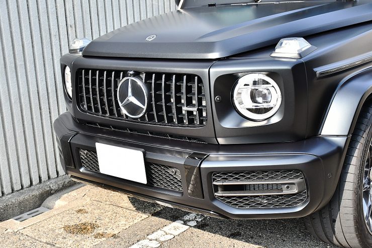 名古屋　ベンツ　カスタム　ゲレンデ　Gクラス　ローダウン　iid　HRE　ラッピング
