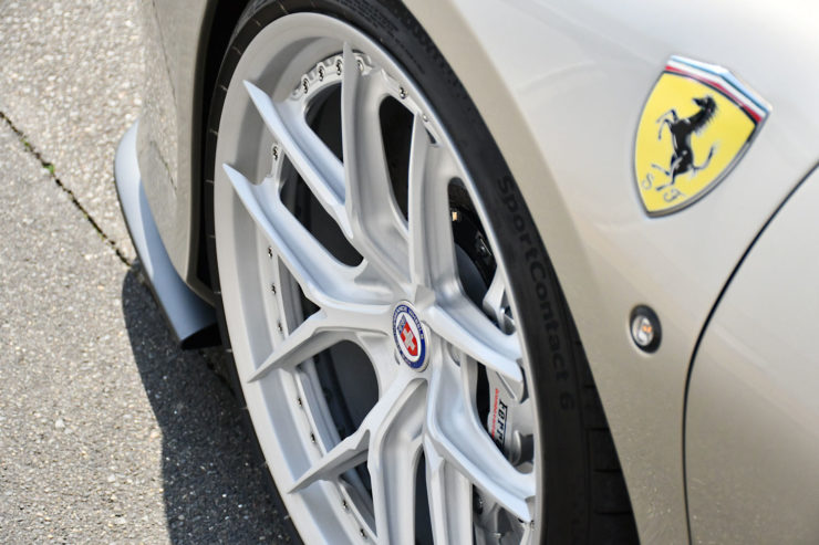 フェラーリ　F8トリブート　ローダウン　HRE　アメ鍛　ADV.1　ノビテック　ダウンサス　カスタム　名古屋