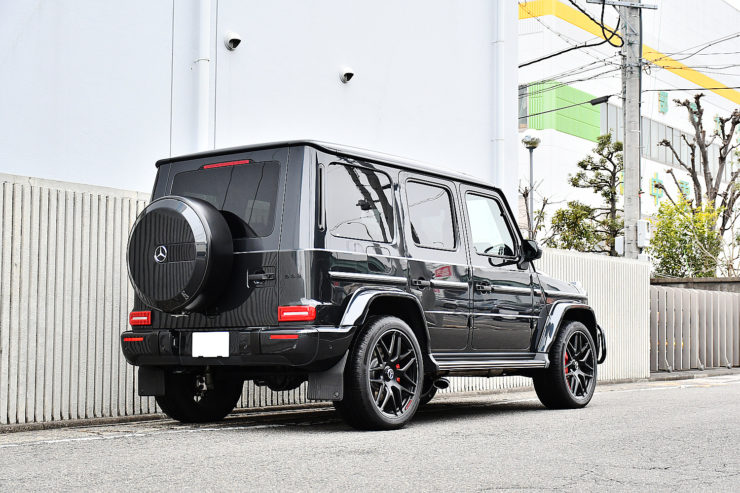 名古屋　ベンツ　ゲレンデ　W463A　G63　Gクラス　カスタム　ブラッシュガード　インナーブラックヘッドライト