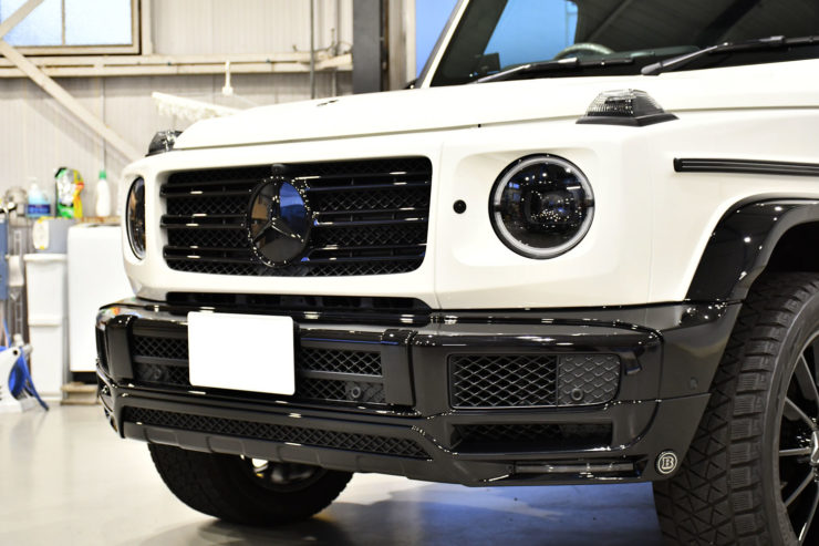 ベンツ　Gクラス　ゲレンデ　G400d　G350d　ブラックアウト　ブラバス　カスタム　名古屋