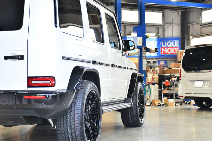 ベンツ Gクラス G400 G350 G63 W463A 22インチ AMG ADV.1 HRE ローダウン カスタム 名古屋