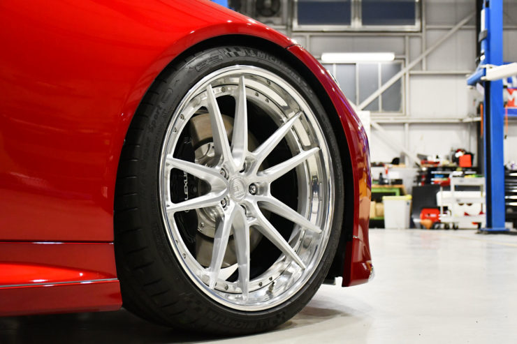 レクサス　LC500　ローダウン　ダウンサス　車高調　RSR　アナーキー　HRE　BCフォージド　カスタム　名古屋